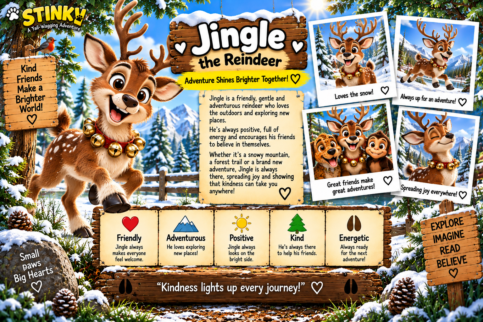 Meet Jingle the Reindeer