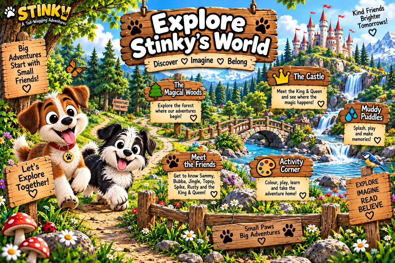 Explore Stinky's World